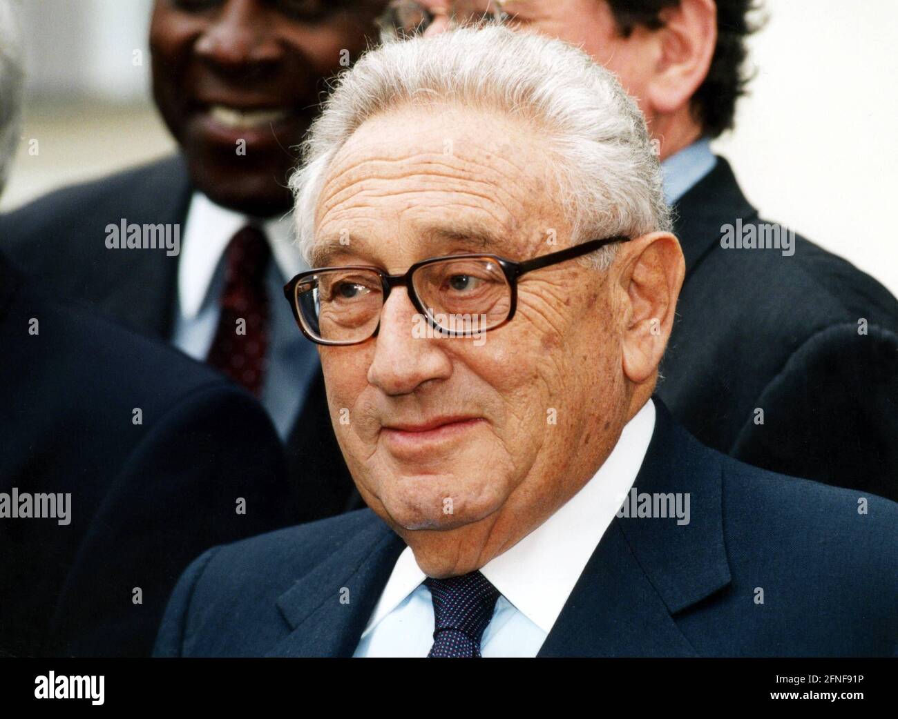 Henry Kissinger (geboren 1923), amerikanischer Politiker und ehemaliger Staatssekretär. Das Foto wurde anlässlich der Einweihung des Hans Arnold Zentrums der American Academy in Berlin aufgenommen. [Automatisierte Übersetzung] Stockfoto