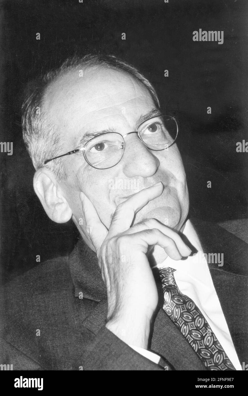 Pascal Couchepin, Schweizer Politiker. [Automatisierte Übersetzung] Stockfoto