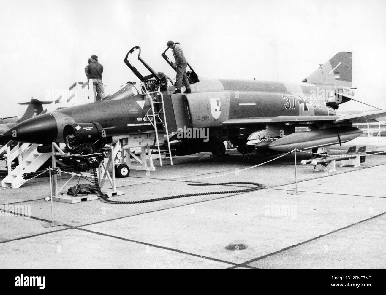 F-4 ''Phantom'' Kampfflugzeug, Bundeswehr, Luftwaffe, Deutschland ab 1949, Bundesrepublik Deutschland [automatisierte Übersetzung]' Stockfoto