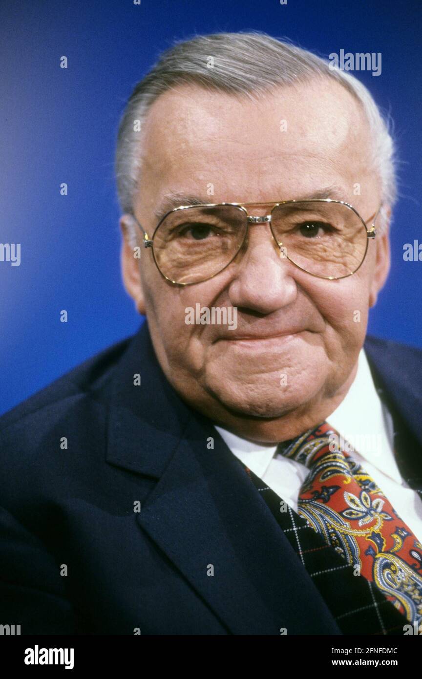 Heinz schen, deutscher Fernsehmoderator und Komiker. Undatierte Aufzeichnung. [Automatisierte Übersetzung] Stockfoto