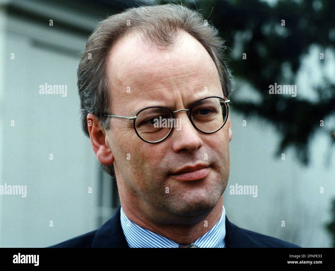 Dieses Foto zeigt den SPD-Bundestagsabgeordneten Rudolf Scharping. [Automatisierte Übersetzung] Stockfoto