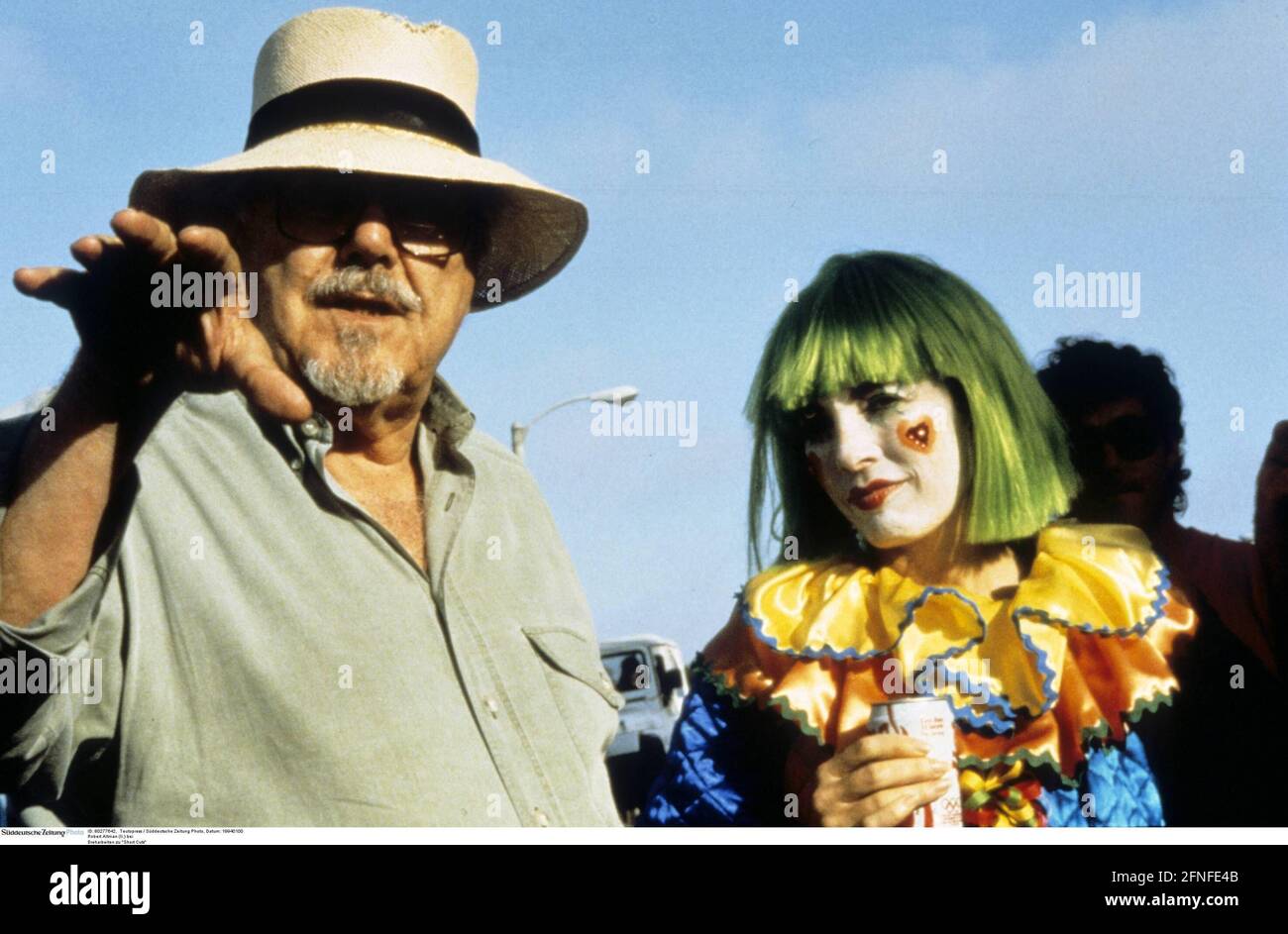 Regisseur Robert Altman filmt „Short Cuts“, 1994. [Automatisierte Übersetzung] Stockfoto