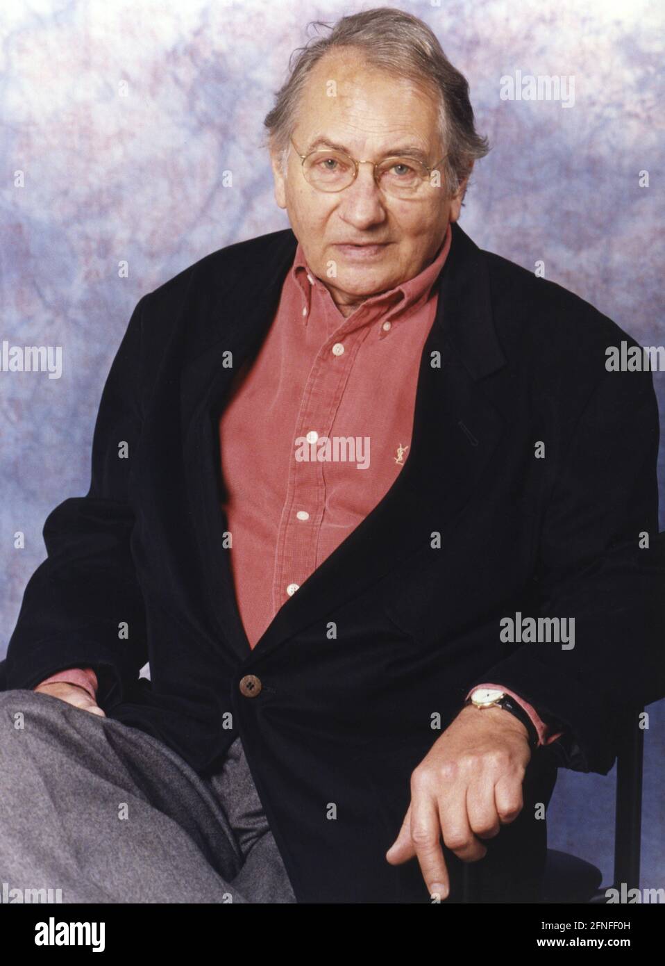Journalist und Autor Horst Stern. [Automatisierte Übersetzung] Stockfoto