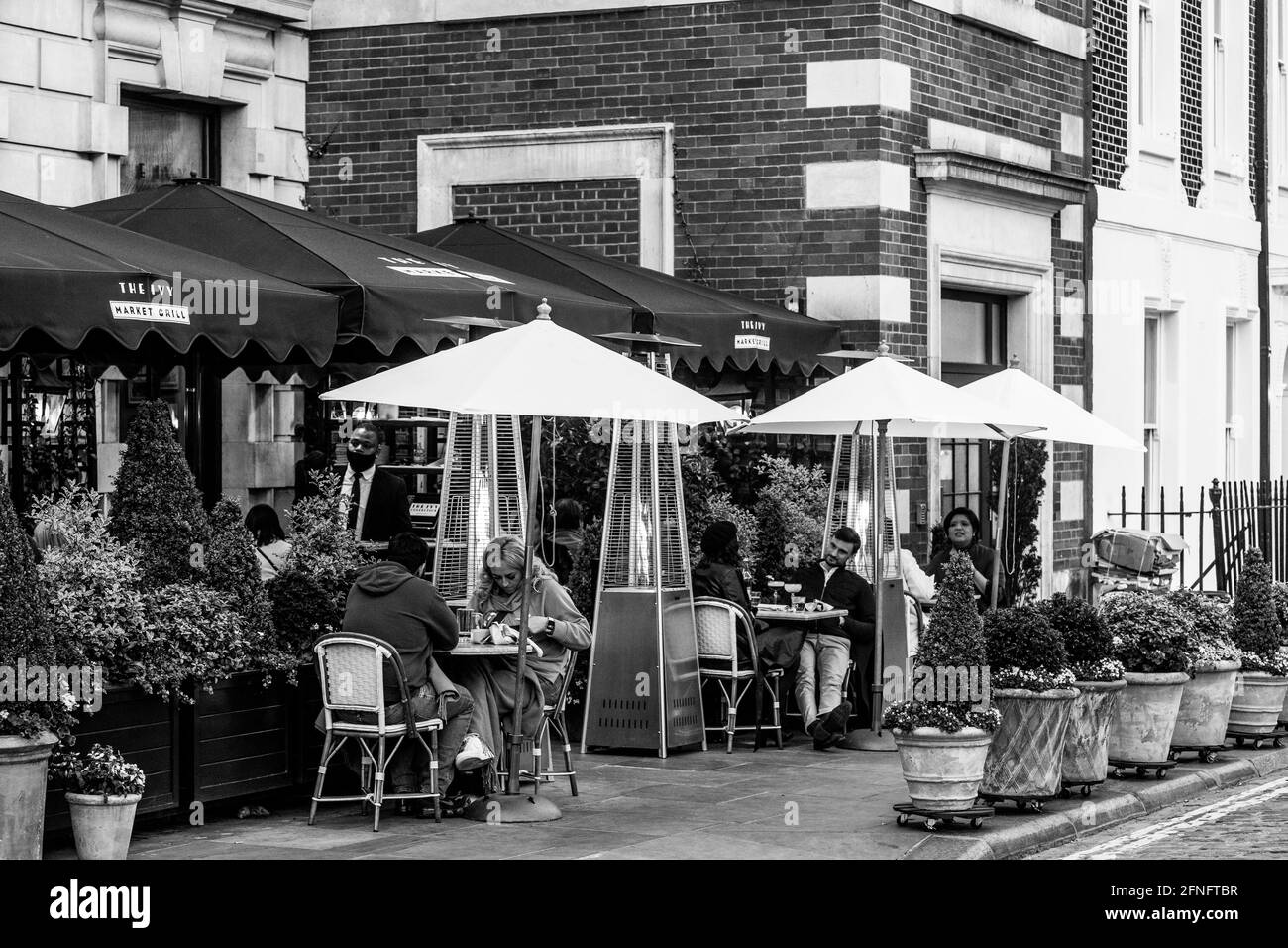 London rund um Covent Garden im West End Stockfoto