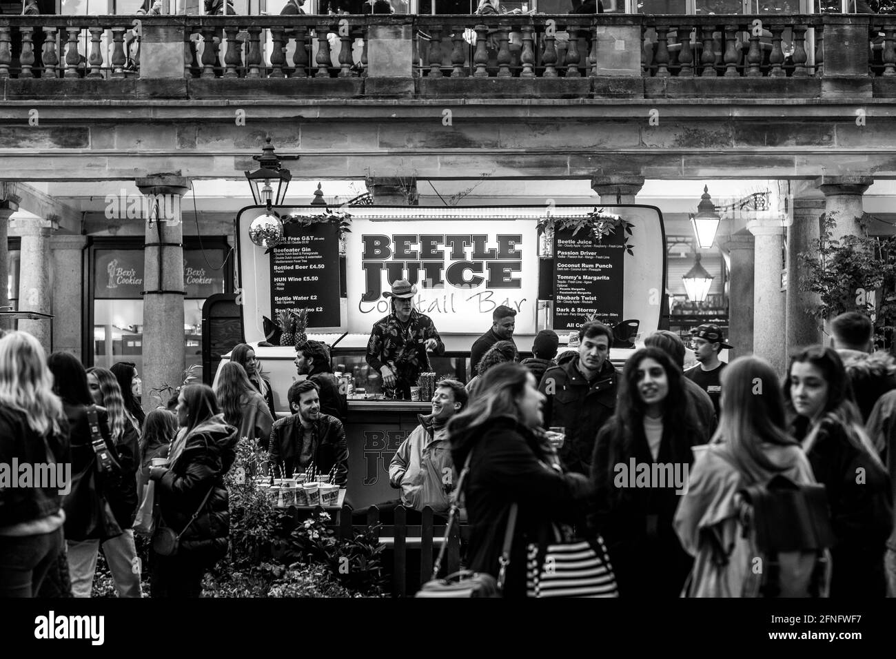 London rund um Covent Garden im West End Stockfoto