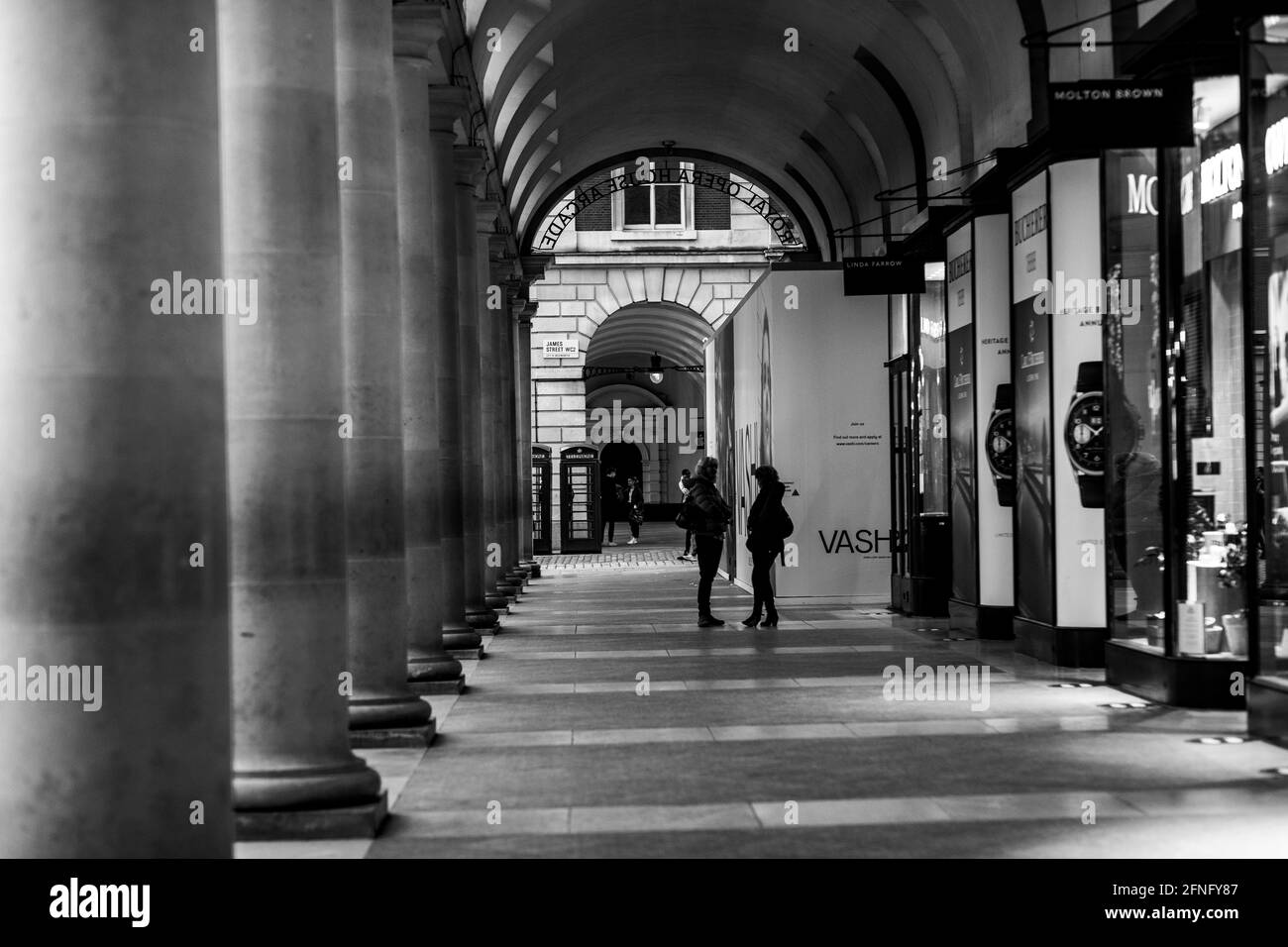 London rund um das West End Stockfoto