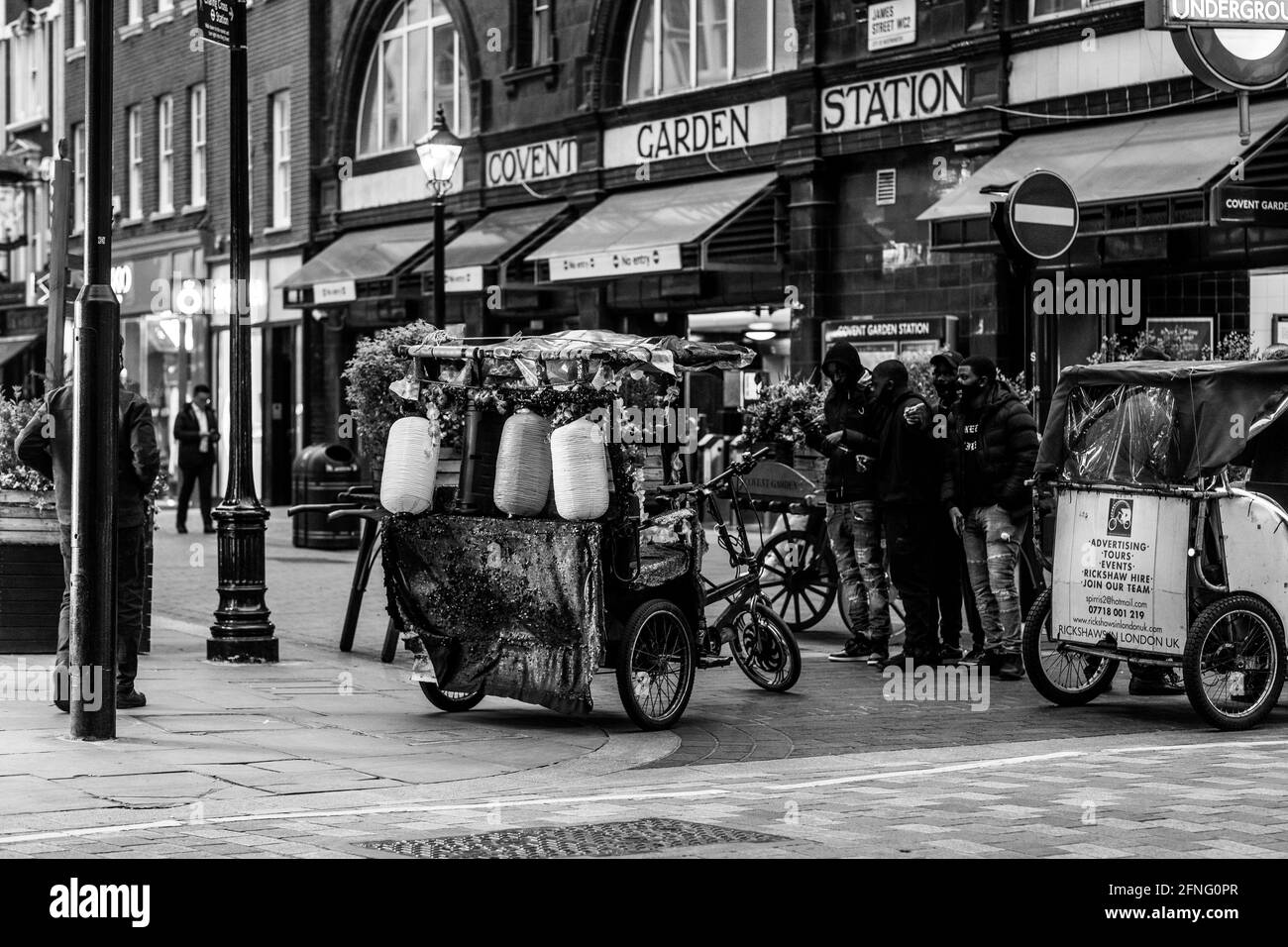 London rund um das West End Stockfoto