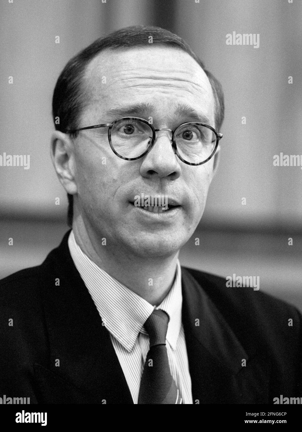 Bundesverkehrsminister Matthias WISSMANN , CDU , Mai 1994 [automatisierte Übersetzung] Stockfoto