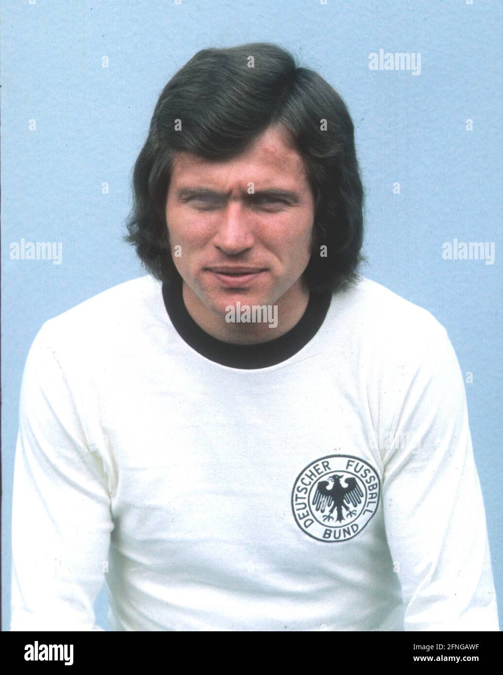 '01.06.1974 (Datum geschätzt) Nationalspieler bei der WM 1974: Josef ''Jupp'' Heynckes [automatisierte Übersetzung]' Stockfoto