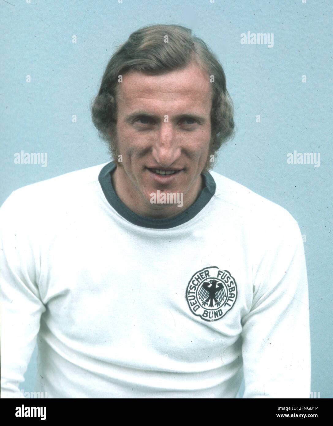 01.06.1974 (Datum geschätzt) Nationalspieler der WM 1974 : Georg -Katze- Schwarzenbeck Stockfoto