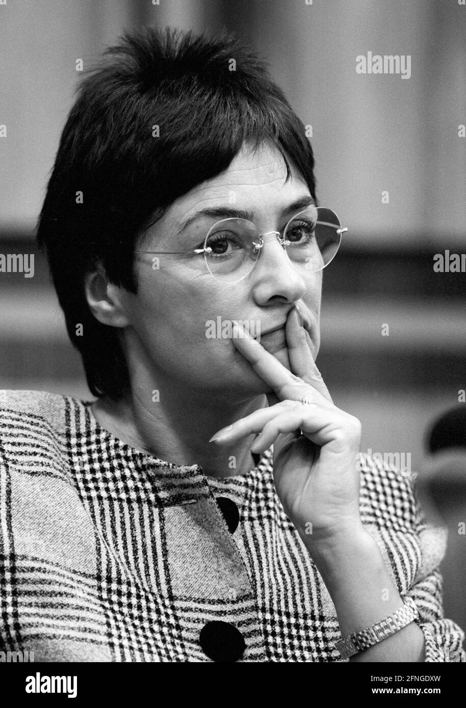 Hannelore ROENSCH , CDU , Februar 1992 [automatisierte Übersetzung] Stockfoto