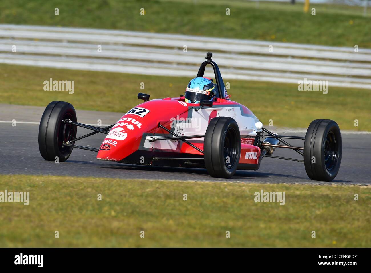 Colin Queen, Ray GR18, Heritage Formula Ford Championship, Historic Sports Car Club, HSCC, Jim Russell Trophy Meeting, April 2021, Snetterton, Norfolk Stockfoto
