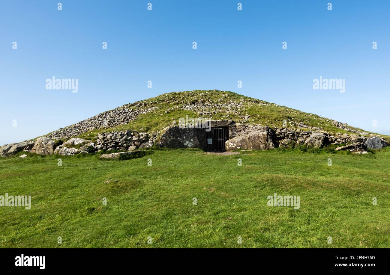 Loughcrews Ancient Passage Tombs, Co Meath, Irland, Stockfoto