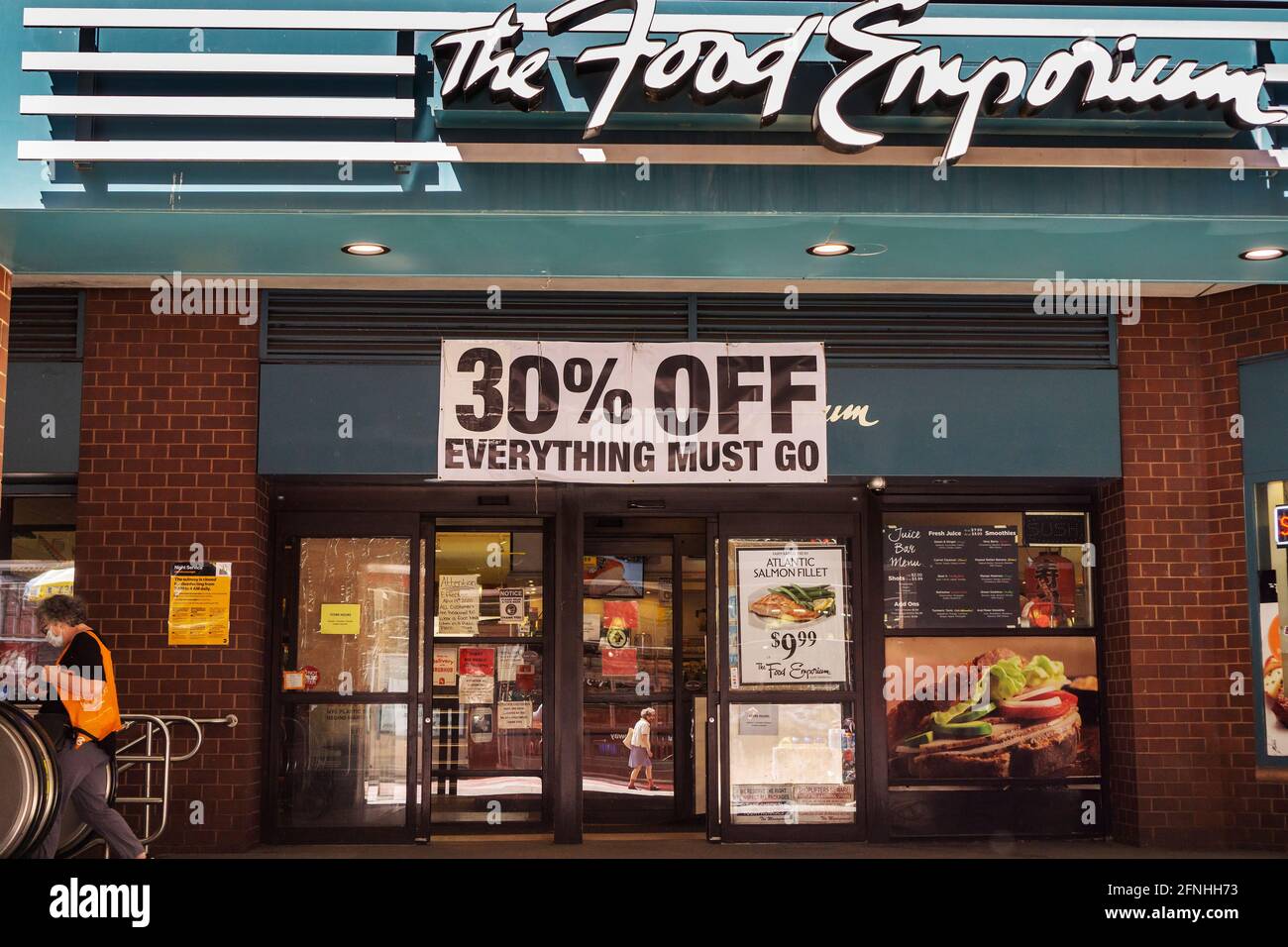 Der Closing Food Emporium Supermarkt Union Square In New York Am Samstag 15 Mai 2021 Das