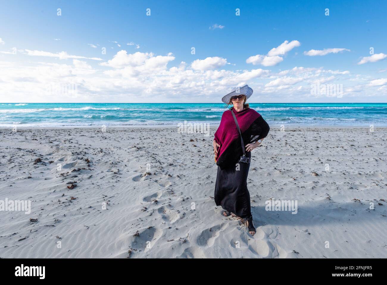 Szenen von Varadero, Matanzas, Kuba, das Jahr 2017 Stockfoto