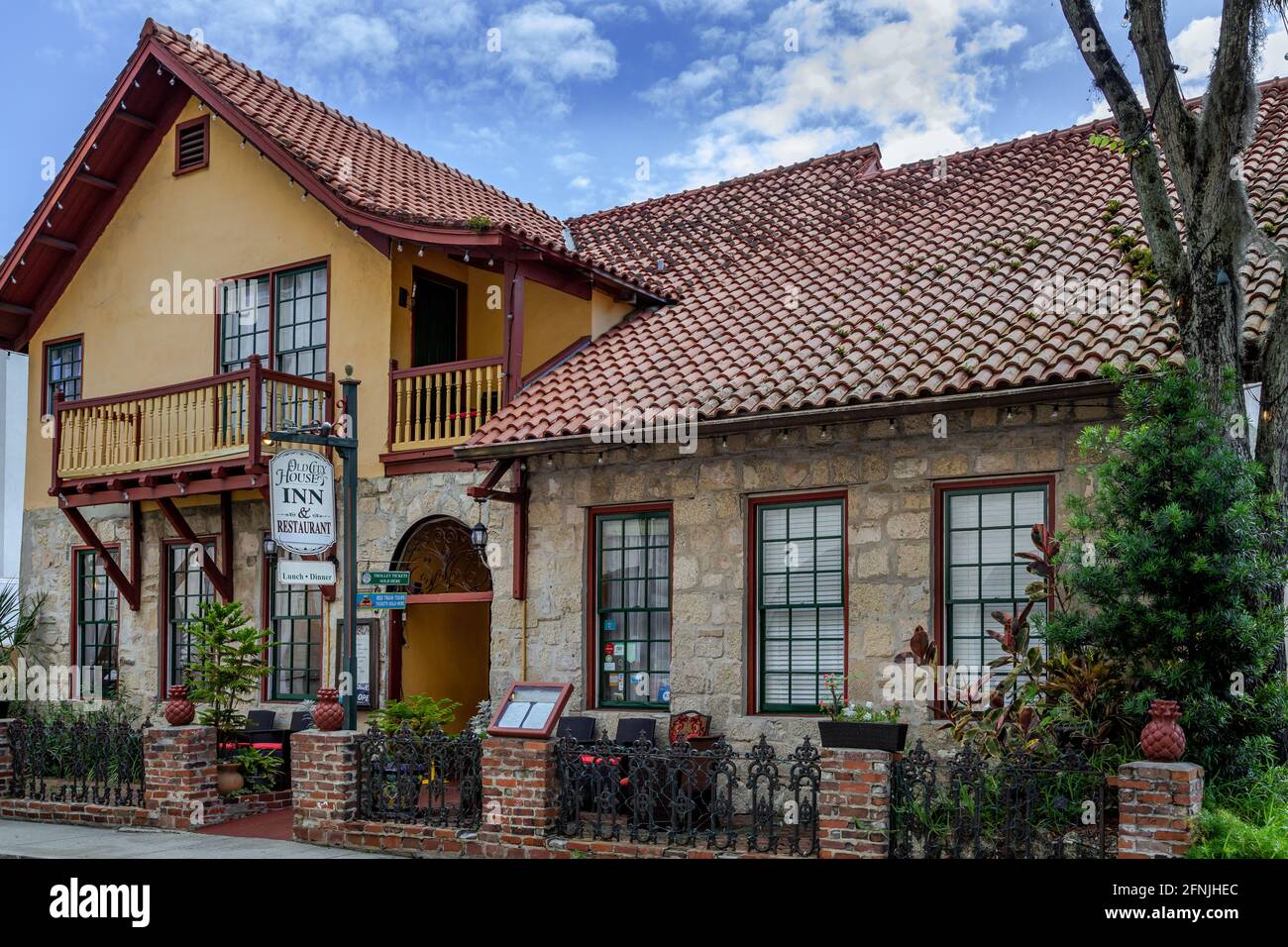 Old City House Inn und Restaurant Stockfoto