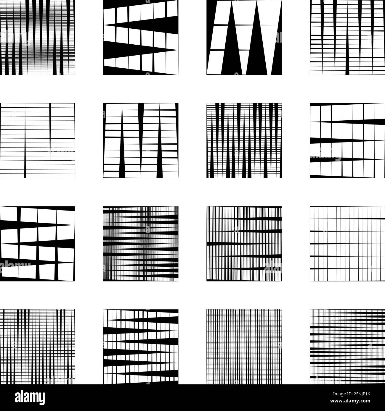 Dreieckiges, edgy geometrisches Muster, Textur. Sich überschneidende Dreiecke – Vektorgrafik, Clip-Art-Grafiken Stock Vektor