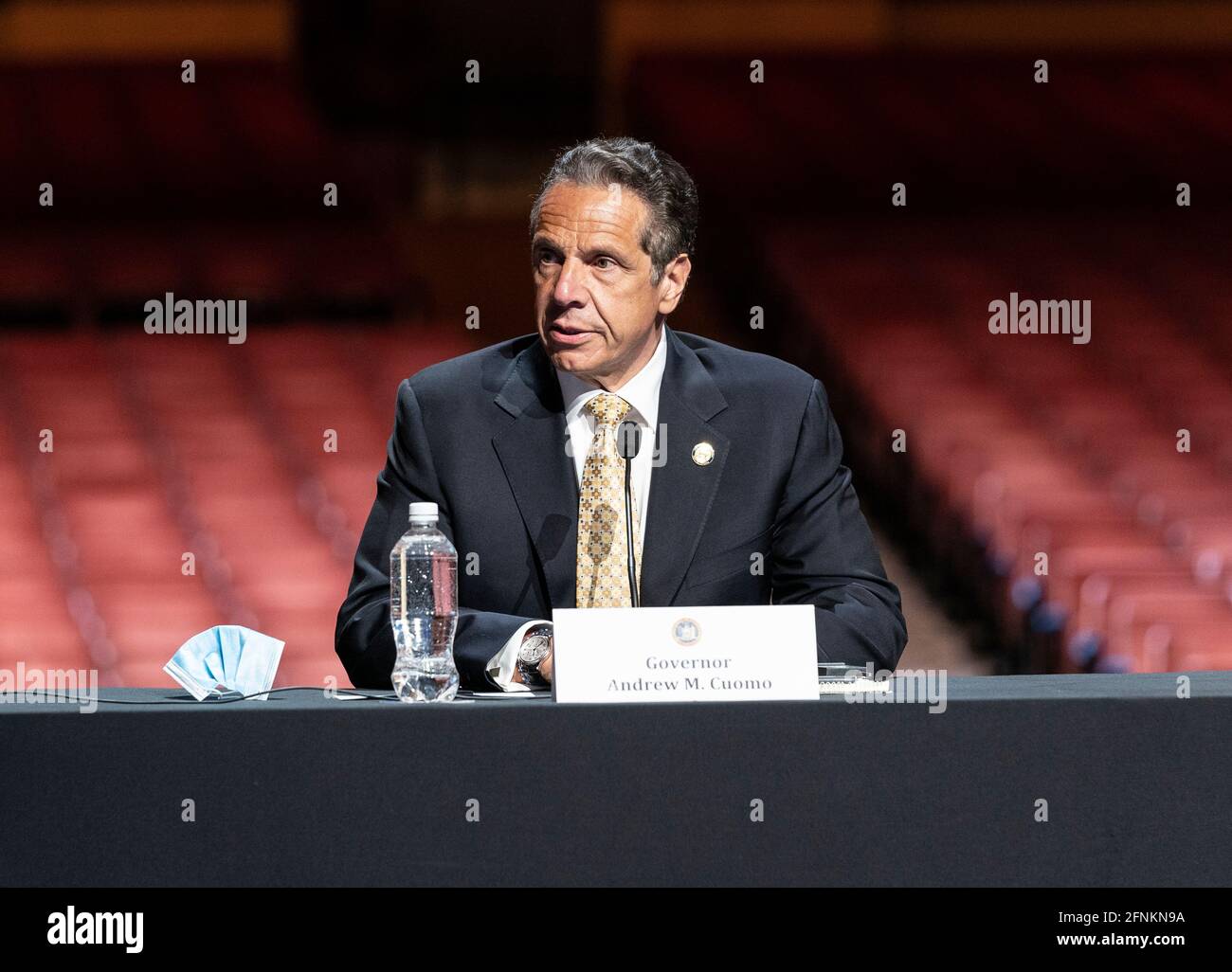 New York, NY 17. Mai 2021 Gouverneur Andrew Cuomo gab bekannt, dass