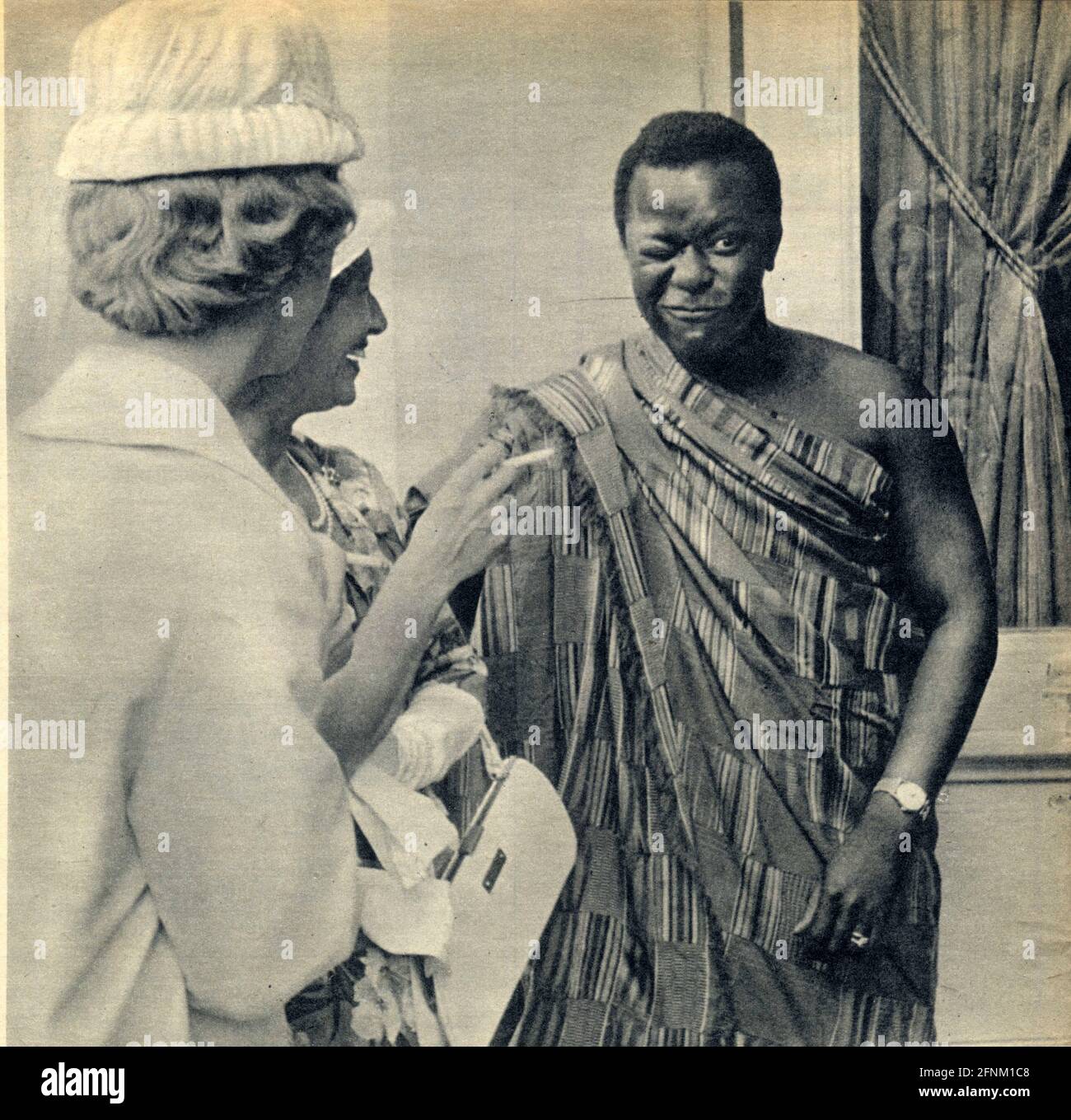 L'Ambassadeur du Ghana en Allemagne occidentale. 1961 Stockfoto