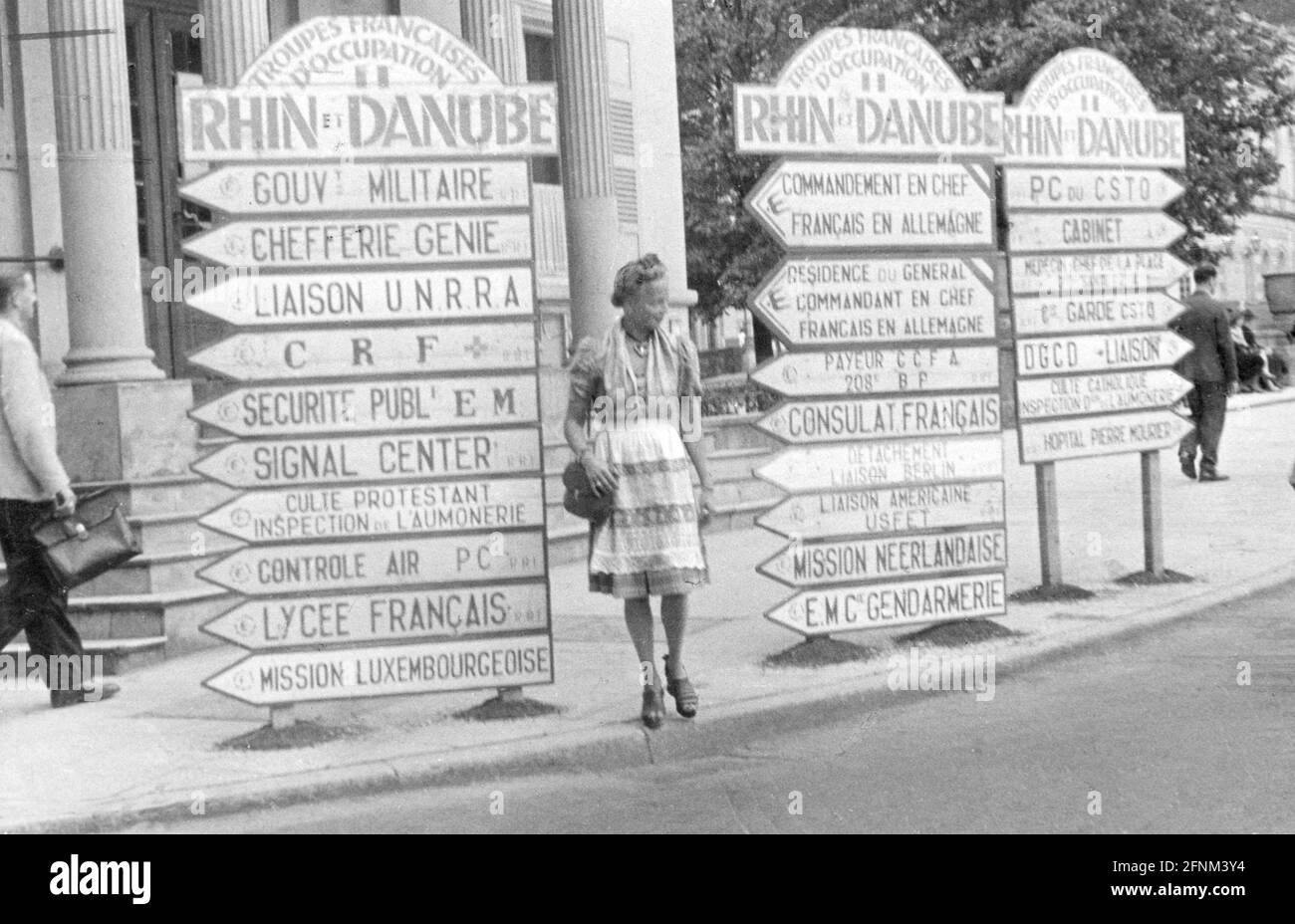 Französische besatzungszone Fotos und Bildmaterial in hoher Auflösung
