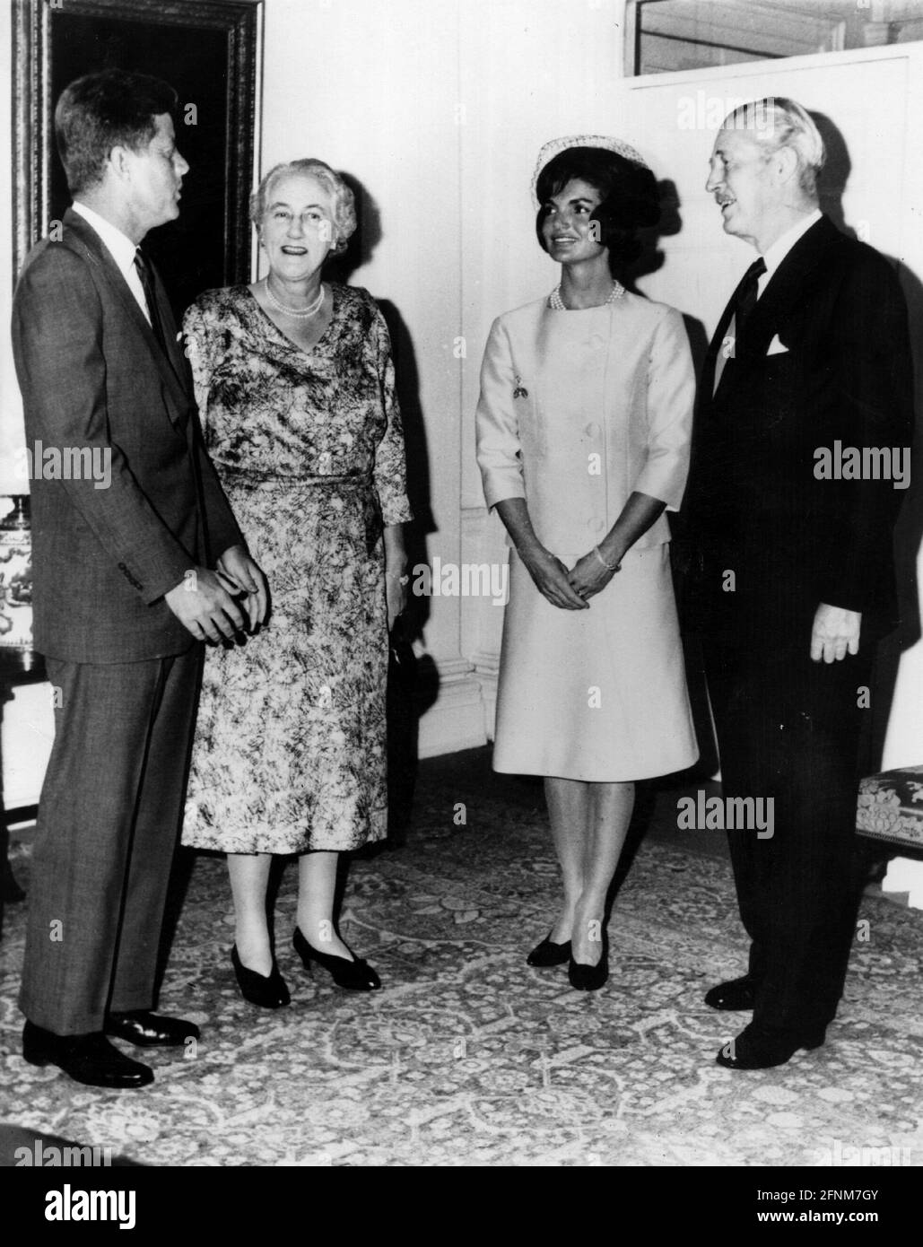 Kennedy, Jacqueline, 28.7.1929 - 19.5.1994, First Lady of America (20.1.1961 - 22.11.1963), ADDITIONAL-RIGHTS-CLEARANCE-INFO-NOT-AVAILABLE Stockfoto