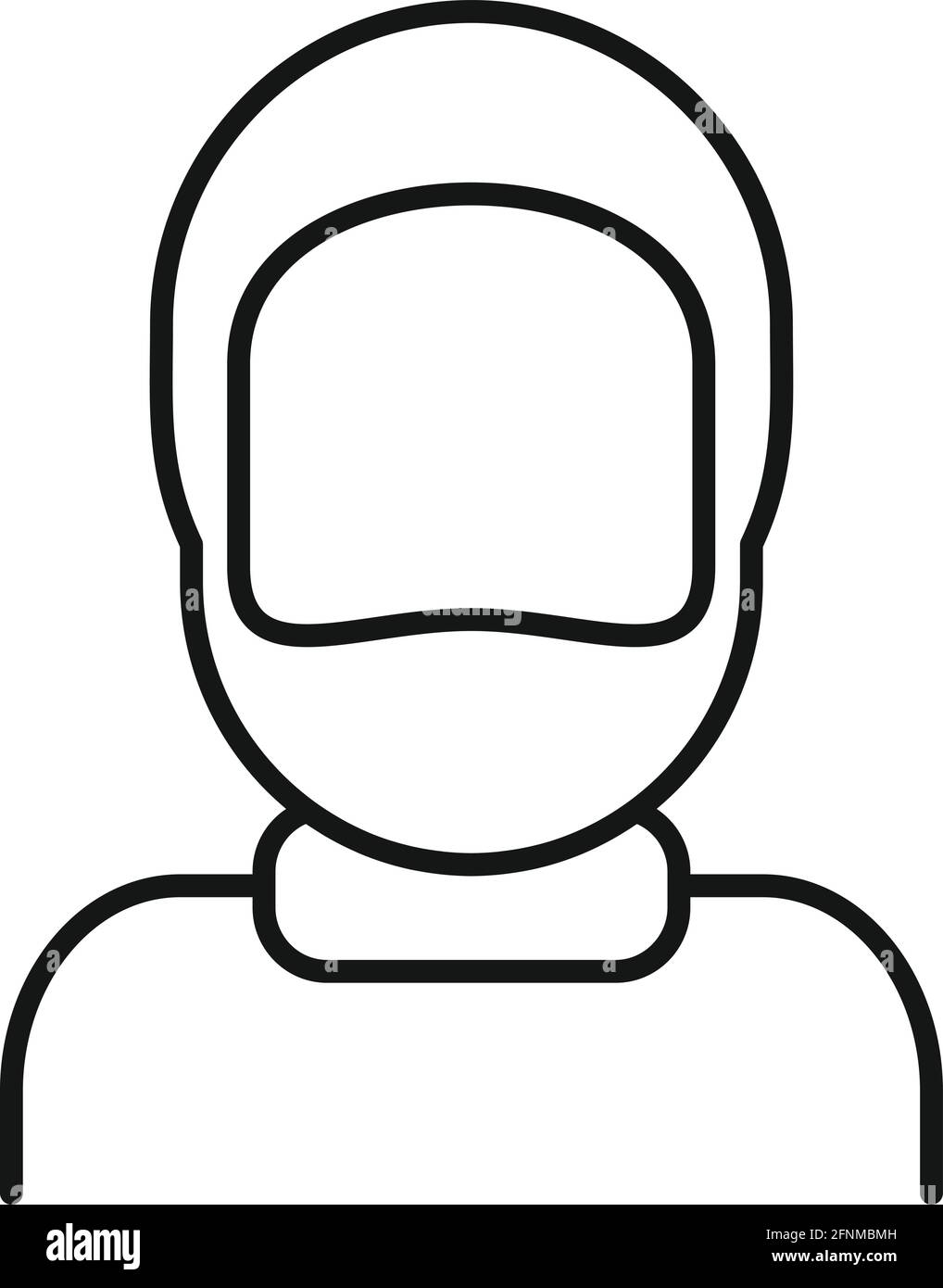 Retirement Opa Ikone, skizzieren Stil Stock Vektor