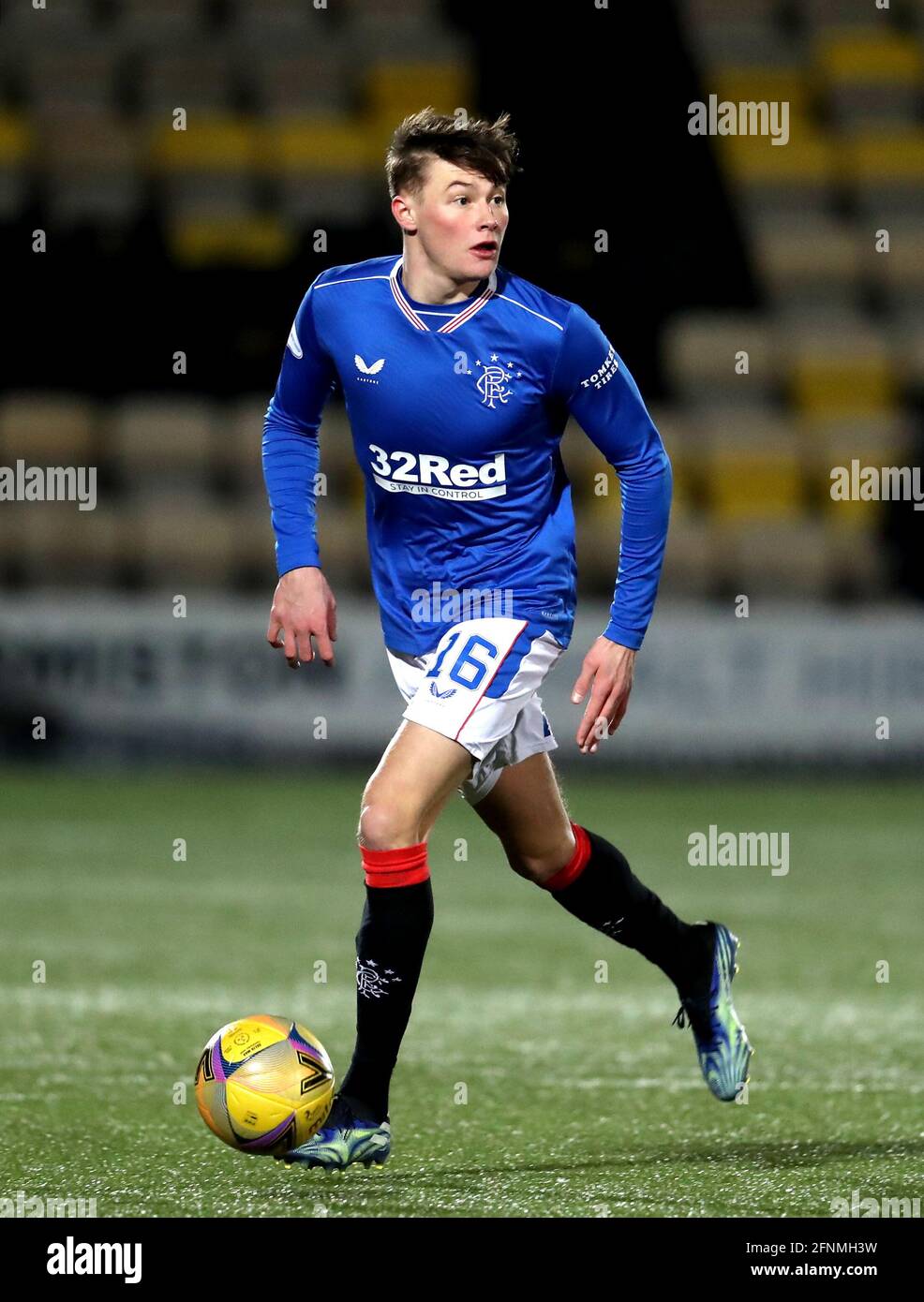 Aktenfoto vom 03-03-2021 von Nathan Patterson der Rangers. Ausgabedatum: Dienstag, 18. Mai 2021. Stockfoto