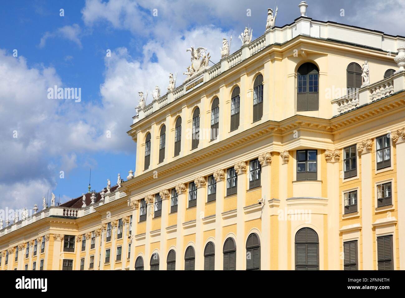 Wien - Schönbrunn, ein UNESCO-Weltkulturerbe. Stockfoto
