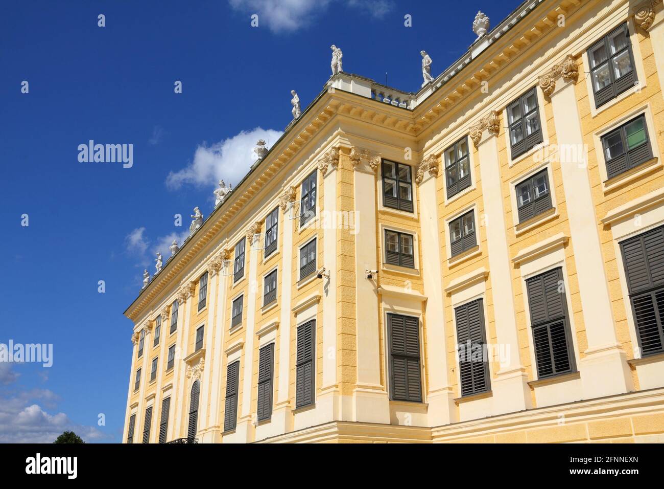Schloss Schönbrunn in Wien, Österreich. UNESCO-Wahrzeichen. Stockfoto