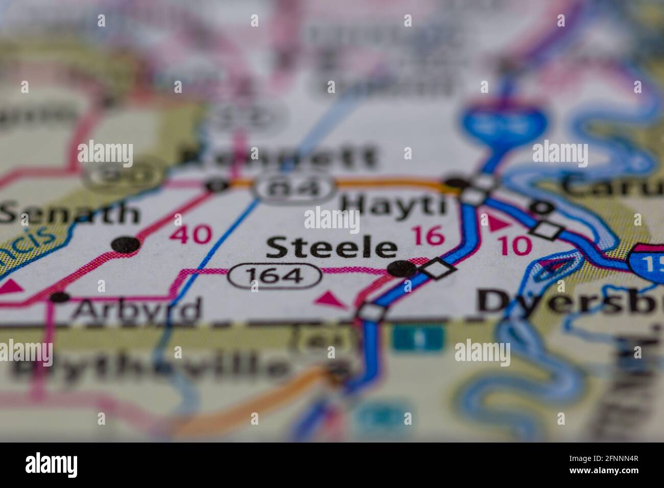 Steele missouri karte Fotos und Bildmaterial in hoher Auflösung Alamy