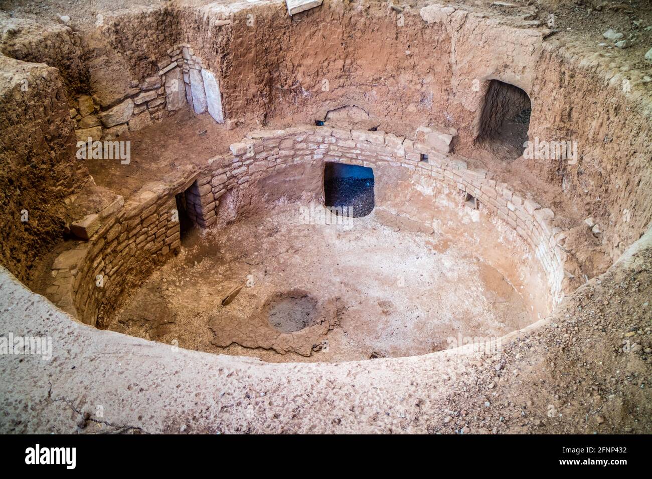Eine Far View House im Mesa Verde National Park, Colorado Stockfoto