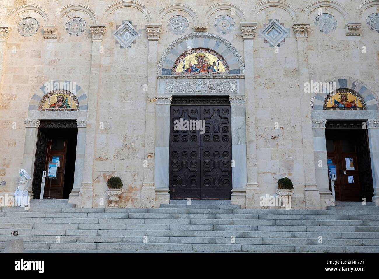 Kathedrale Santa Maria, Cagliari, Sardinien, Italien Stockfoto