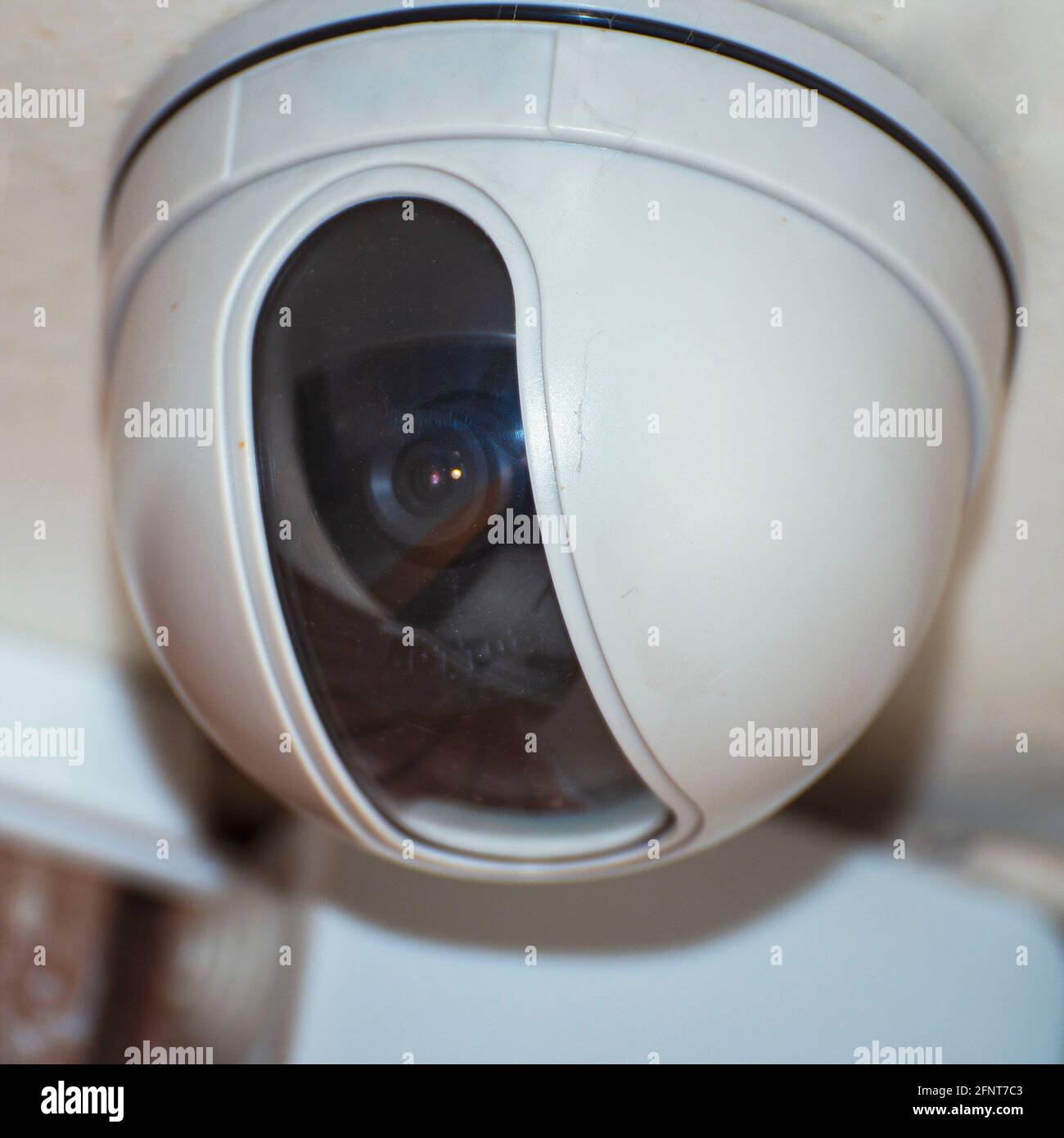 Büro-Blase. Überwachungskamera