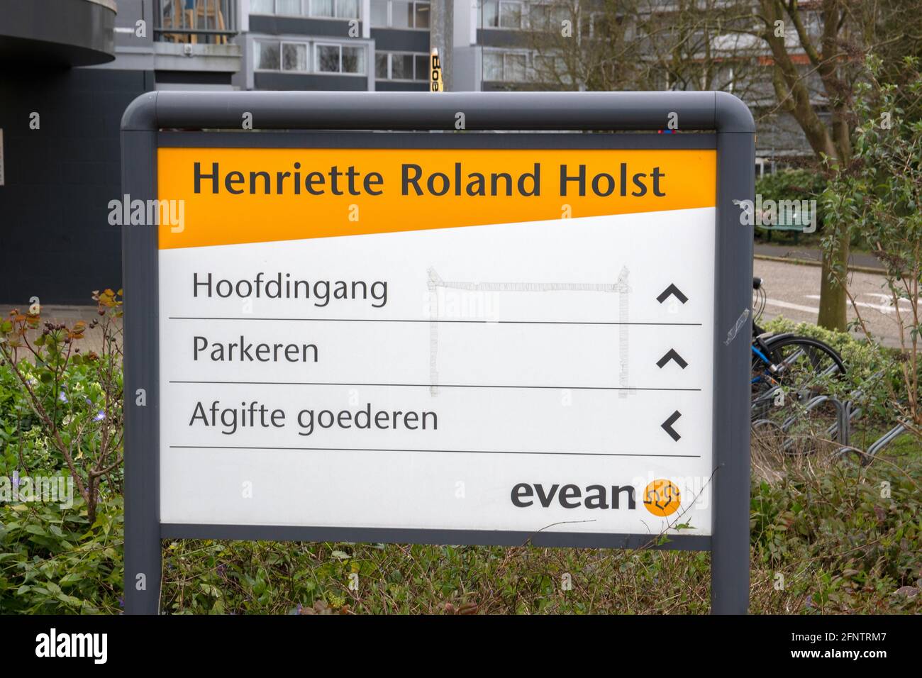 Plakat Henriette Roland Holst In Amsterdam Niederlande 20-3-2020 Stockfoto