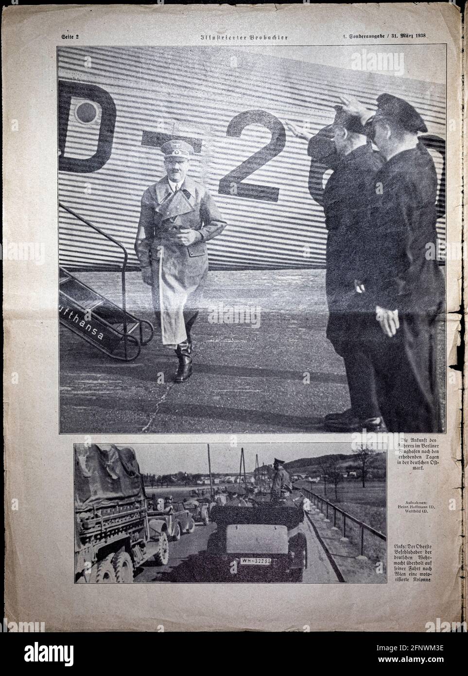 Illustrierter Beobachter München Stockfoto