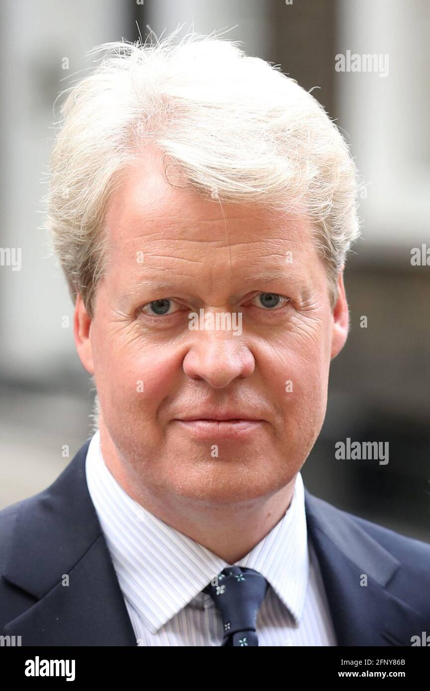 Aktenfoto vom 11/09/14 von Earl Spencer, dem Bruder der verstorbenen Diana, Prinzessin von Wales. Lord Dyson, dessen Bericht darüber, wie der ehemalige BBC News-Religionsredakteur Martin Bashir das Panorama-Interview 1995 mit der Prinzessin von Wales landete, soll am Donnerstag veröffentlicht werden. Ausgabedatum: Donnerstag, 20. Mai 2021. Stockfoto