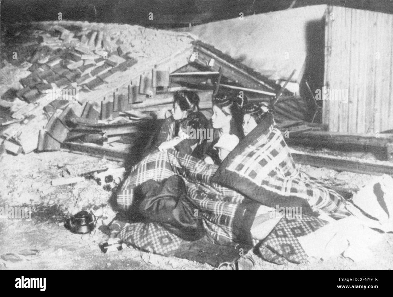 Katastrophen, Naturkatastrophen, Erdbeben, Japan, 1.9.1923, ADDITIONAL-RIGHTS-CLEARANCE-INFO-NOT-AVAILABLE Stockfoto