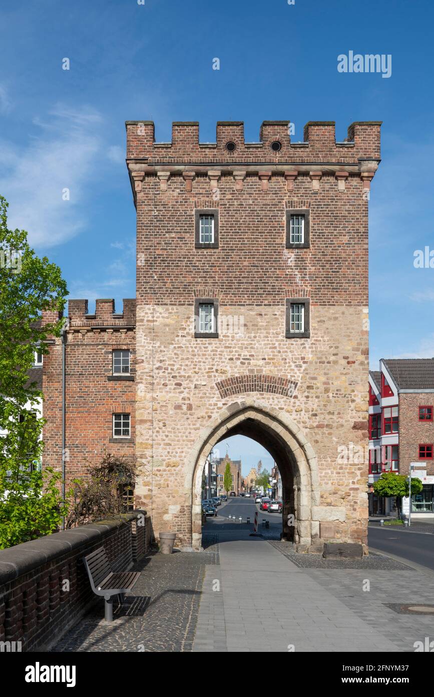 Erftstadt, Ortsteil Lechenich, Bonner Tor, Feldseite Stockfoto