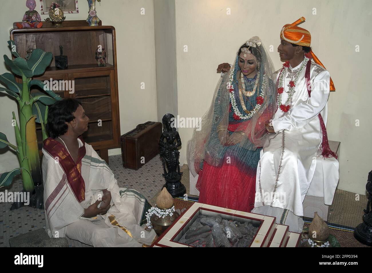 Singapur, Singapur, Asien, Asien; Sentosa - Museum: Bilder von Singapur; Museum: Bilder von Singapur; Museumsausstellung; Museumsausstellung Stockfoto