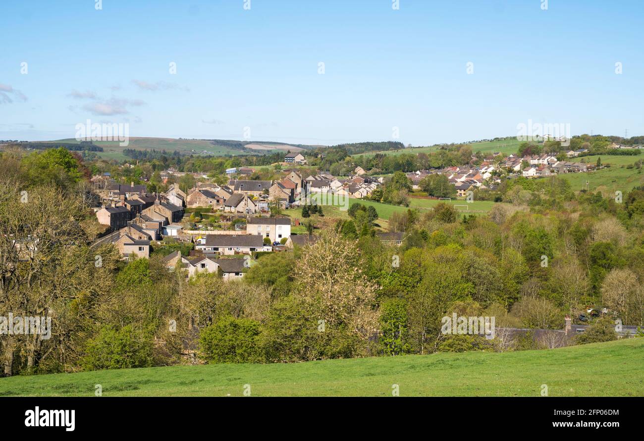 Haltwhistle Townscape, Northumberland, England, Großbritannien Stockfoto