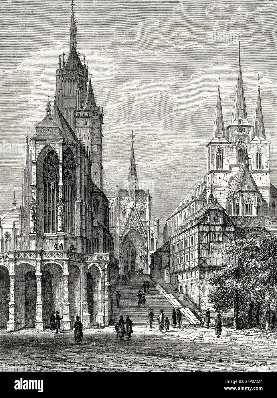 Der Erfurter Dom Stockfotos Und Bilder Kaufen Alamy