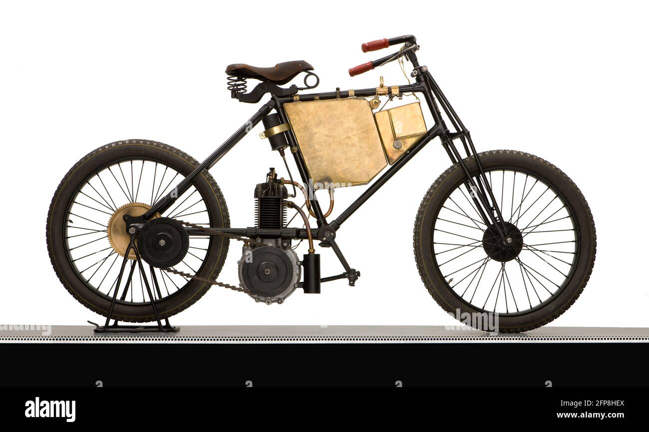 1900 de Dion-Bouton-engined Motorrad Stockfoto