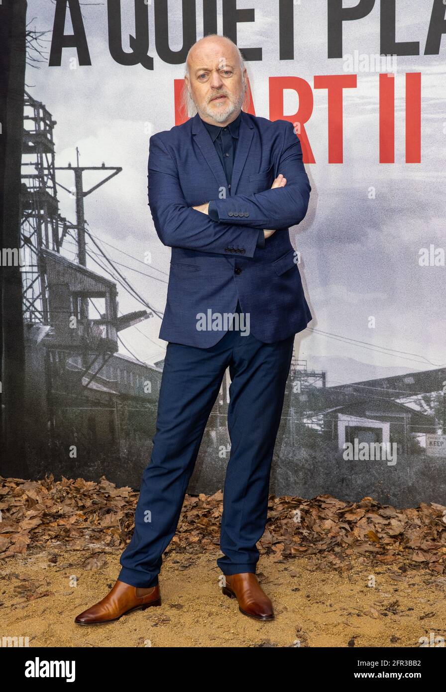 London, Großbritannien. Mai 2021. Bill Bailey nimmt an EINER Vorführung von Quiet Place Part II bei Cineworld in London Teil. (Foto: Phil Lewis/SOPA Images/Sipa USA) Quelle: SIPA USA/Alamy Live News Stockfoto