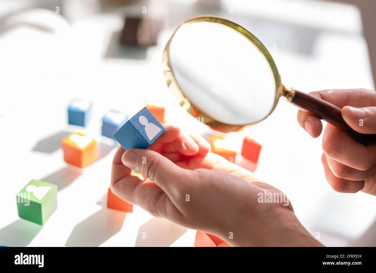 Personalbeschaffung Und -Auswahl Am Arbeitsplatz. Einstellungskonzept Stockfoto