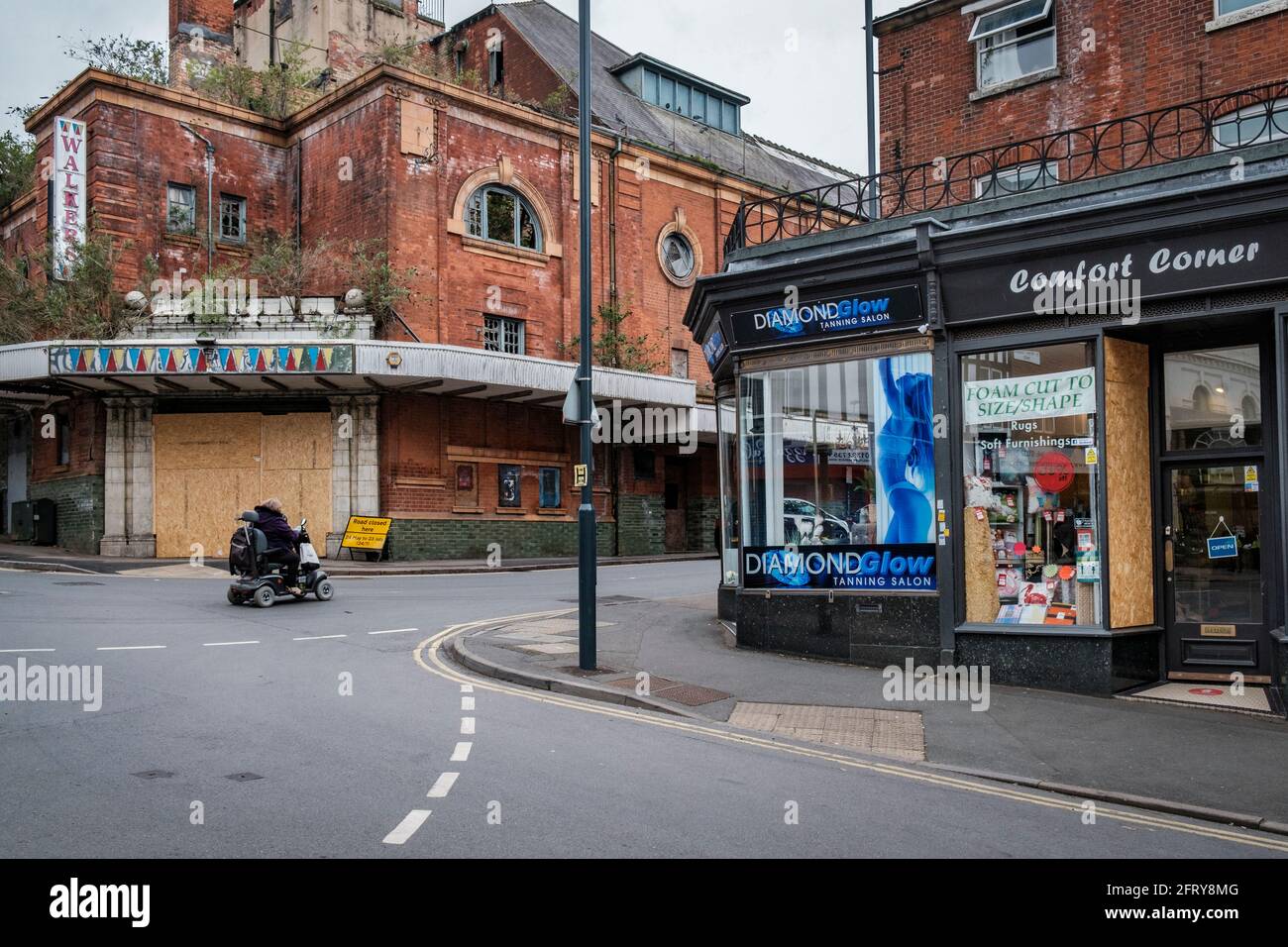 Das ehemalige Hippodrome Theatre und Walkers Bingo Hall, Green Lane, Derby Stockfoto