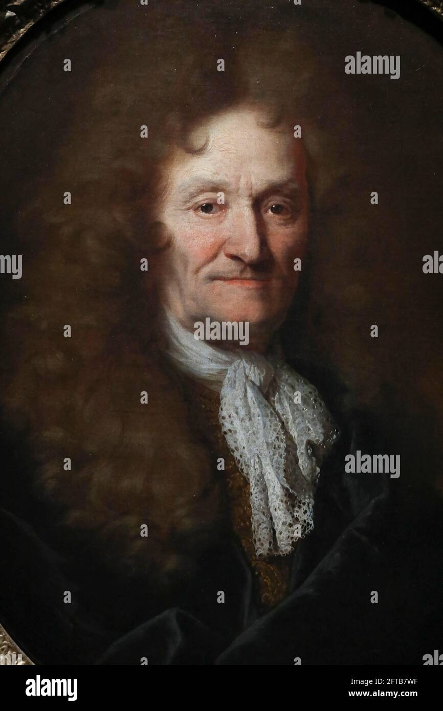 AUSSTELLUNG HYACINTHE RIGAUD IM SCHLOSS VERSAILLES Stockfoto
