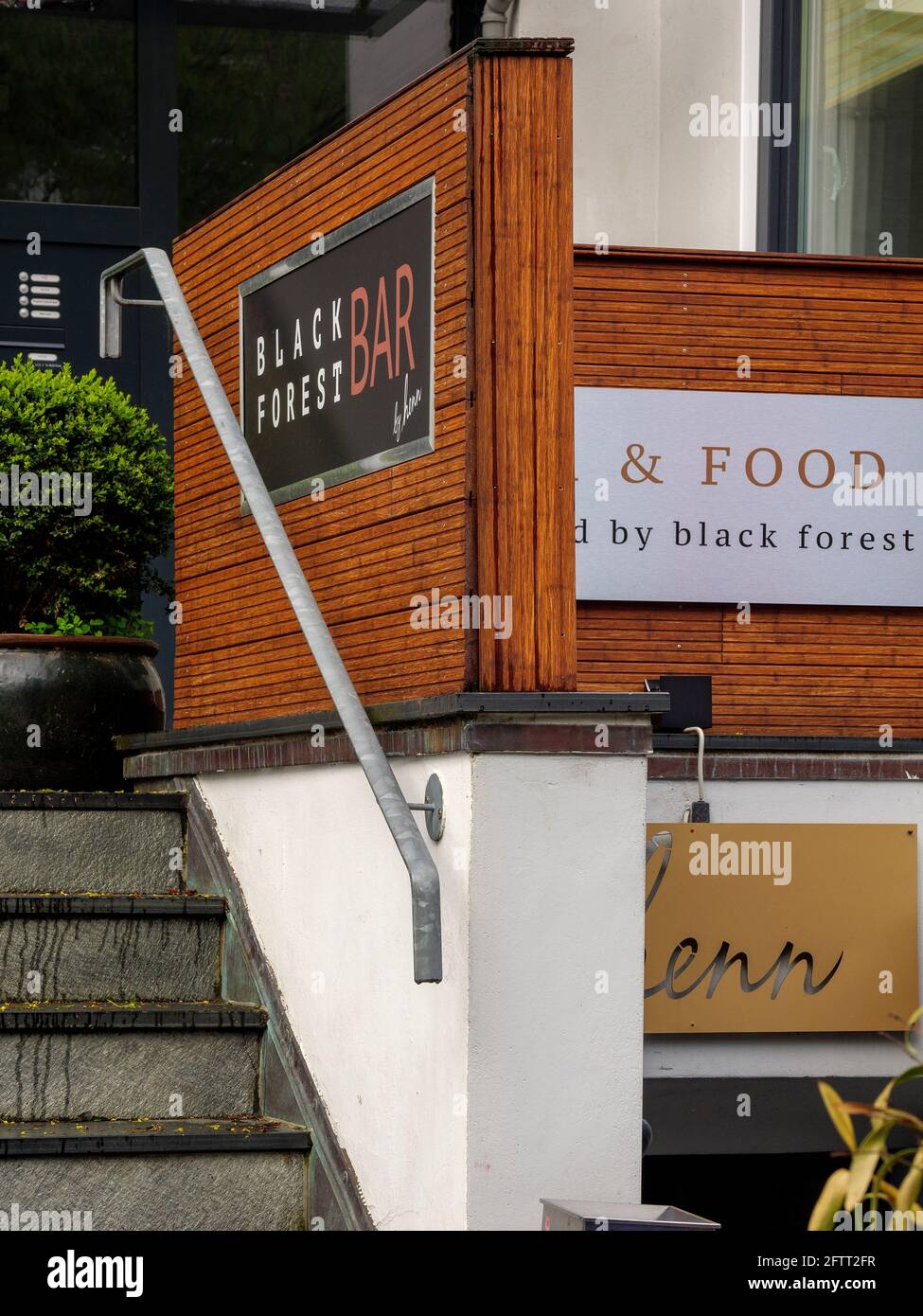 Black Forest Bar - von henn, , Curschmann St. in Hamburg-Hoheluft-Ost, Deutschland, Europa Stockfoto