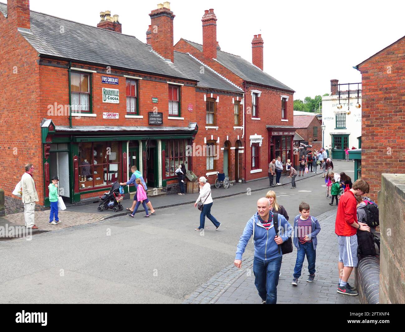 Im Black Country Museum Dudley Stockfoto