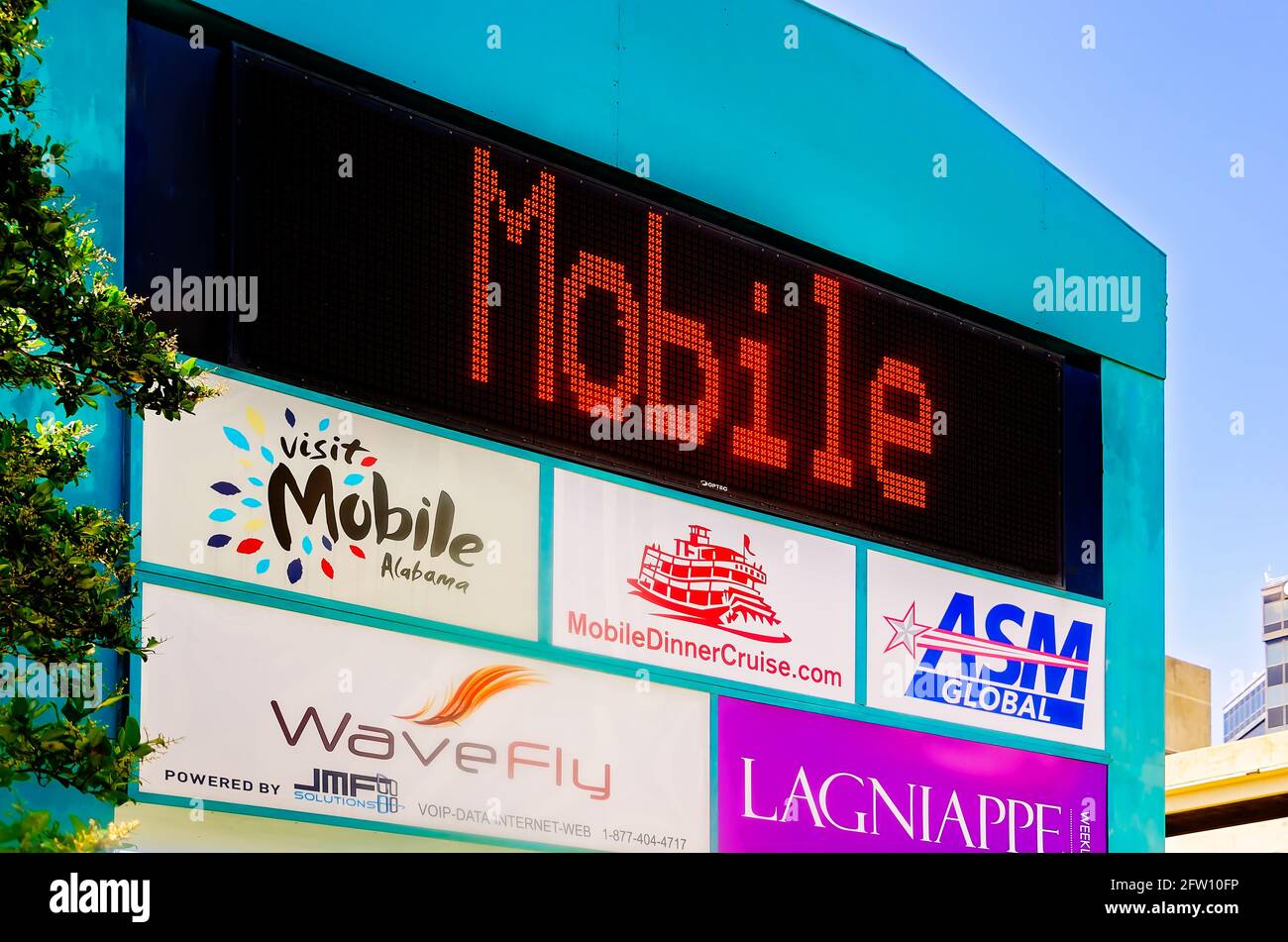 Das Arthur C. Outlaw Mobile Convention Center ist am 14. Mai 2021 in Mobile, Alabama, abgebildet. Stockfoto