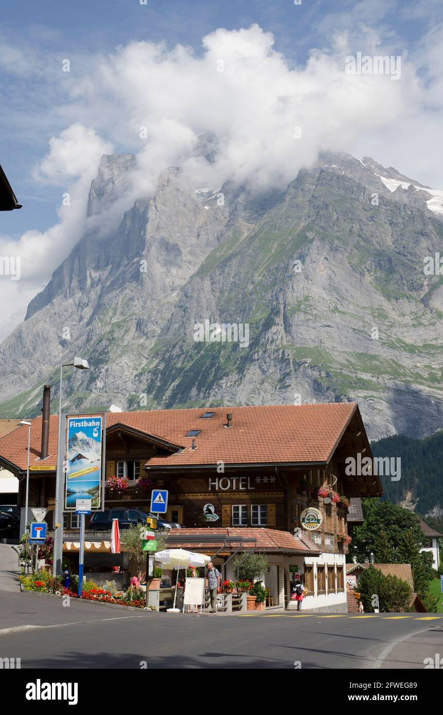 Eiger Grindenwald Stockfoto